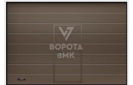 Секционные подъемные ворота с дверью 2500×2250 ЗМК-3034