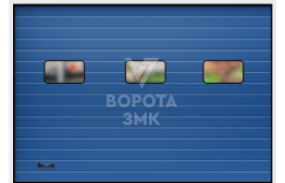 Гаражные ворота 3000×3000 ЗМК-3594