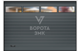 Секционные ворота Алютех 2125×3000 ЗМК-2869